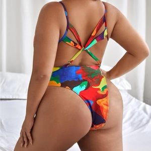 SHEIN one piece bathing suit size 1X